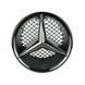 Купить Эмблема решетки Mercedes-Benz W204 черная глянцевая 185 мм OEM A2078880260 94762 Эмблемы на иномарки - 1 фото из 2