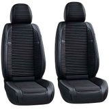 Купить Чехлы Накидки для сидений Voin 5D Передние Полоска Черные (VD-220 Bk Full) 66895 Накидки для сидений Premium (Алькантара)