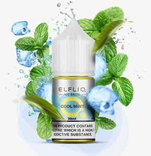 Купити ЕІf Lіq Aroma 30 ml Cool Mint Свіжа М'ята (Самозаміс 3в1) 110893 Рідини від EL