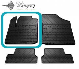 Купити Водійський килимок у салон для Citroen C3 I 2002-2009 30503 Килимки для Citroen