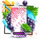 Купить Fruits BC 18000 25ml Grape Ice (Виноград Лед) Два режима 67610 Одноразовые POD системы