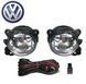 Купити LED Протитуманні фари для Volkswagen Polo 4 2005-09 Transporter T5 12V 55W з проводкою Комплект (VW-269) 65577 Протитуманні фари модельні Іномарка