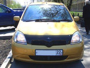 Купити Дефлектор капоту мухобійка Toyota Yaris 1998-2005 (VITZ) 7460 Дефлектори капота Toyota