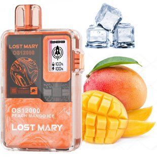 Купити Lost Mary OS12000 Peach Mango Ice (Персик Манго Лід) 84158 Одноразові системи