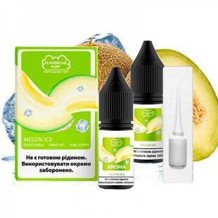 Купити Piдина Самозаміс Flavorlab Disposable Puff 10мл 50мг Ice melon Диня лід 79845 Рідини FL