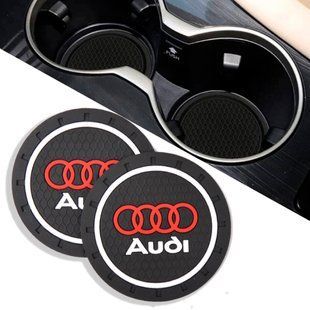Купить Антискользящий коврик В Подстаканник Audi ⌀7 см 2 шт 62991 Антискользящие коврики на торпеду