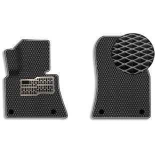 Купить 3D EVA Коврики в салон передние для BMW X5 (E53) 1999-2007 С подпятником Черные 2 шт 80285 Коврики для Bmw