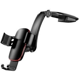 Купити Автотримач для телефону Baseus Metal Age Gravity Connecting Rod Type на скотчі жорстка ніжка Grey 24641 Автотримач для телефону на присоску