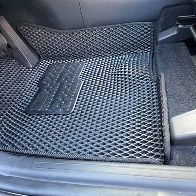 Купити 5D EVA Килимки в салон передні для Hyundai Tucson (NX4) 2021- ДВС (Металевий підп'ятник) 2 шт 62958 Килимки для Hyundai