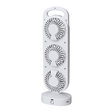 Купити Вентилятор настільний акумуляторний Tree head fan USB Type-C 5V 15W 36,4 &times; 12 &times; 8,3 см 36 дБ 1200 мАч (S31) 102721 Вентилятори та тепловентилятори для авто