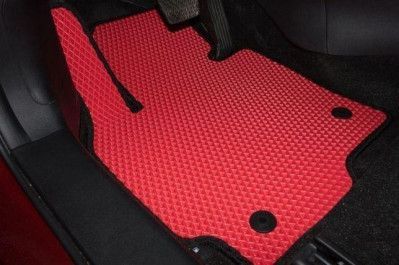 Купити Автокилимки в салон EVA Червоний (Індивідуальне замовлення) 28445 Автомобільні EVA килимки