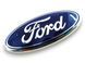 Купити Емблема решітки Ford (пустушка) Синій + Хром 175х74 мм (на скотчі) 8U5A-19H250-AB 90118 Емблеми на іномарки - 1 фото из 3