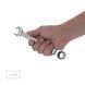 Купить Ключ комбинированный с трещоткой 16мм Cr-V; PROF DIN3113 INTERTOOL XT-1356 78227 Гаечные ключи и Наборы - 3 фото из 3