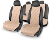 Купить Накидки для сидений Алькантара Verona M Комплект Бежевые (Оригинал) 60199 Накидки для сидений Premium (Алькантара)