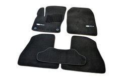 Купити Килимки в салон ворсові для Ford Focus III 2011- Premium Чорні 5 шт 33183 Килимки для Ford