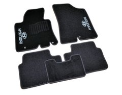 Купити Автомобильные килимки ворсовые для Hyundai і30 2012- Черные 5 шт 33355 Килимки для Hyundai