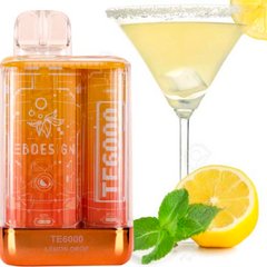 Купити Преміум TE 6000 Flavors Lemon Drop Лимонний Льодяник 66465 Одноразові POD системи
