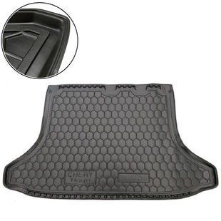 Купить Автомобильный коврик в багажник Chery Tiggo 2005- / Резиновый (Avto-Gumm) 28111 Коврики для Chery