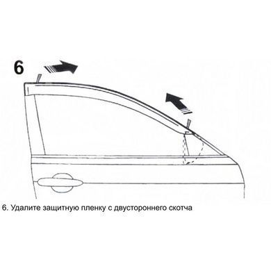 Купить Дефлекторы окон ветровики Chery Tiggo V с 2014 г. "ANV-AIR" 2067 Дефлекторы окон Chery