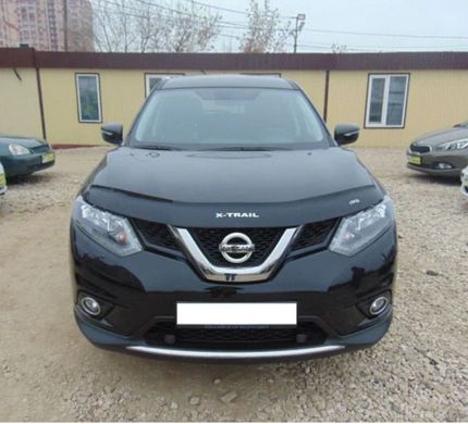 Купити Дефлектор капоту мухобійка Nissan X-Trail (T32) Nissan Rogue 2014- 22 Дефлектори капота Nissan