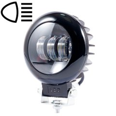 Купити Світлодіодна додаткова LED фара БЕЛАВТО CSP 1860DE Дальнє світло Алюмінієвий корпус (BOL0310L) 62351 Додаткові LЕD фари