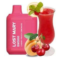Купити Lost Mary BM5000 Cherry Peach Lemonade - Вишня Персик Лимонад 66419 Одноразові POD системи
