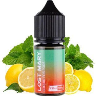 Купить Lost Mary жидкость от ElfLiq 30 ml Green Tea lemon ice Зеленый Чай Лемон Лед 86812 Жидкости от EL
