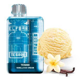 Купити ЕІf Ваг TE5000 POD 5% Оригінал Vanila Ice Cream Ванільне Морозиво (Підряджається) 65510 Одноразові системи