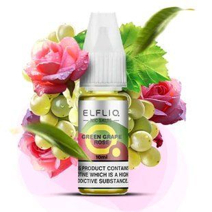Купить ЕІf Lіq жидкость 10 ml 50 mg Green Grape Rose Зеленый Виноград Роза 80599 Жидкости от EL