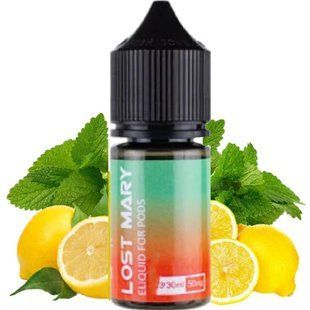 Купить Lost Mary жидкость от ElfLiq 30 ml Green Tea lemon ice Зеленый Чай Лемон Лед 86812 Жидкости от EL