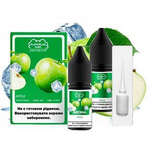 Купити Piдина Самозаміс Flavorlab Disposable Puff 10мл 50мг Apple Яблуко 79852 Рідини FL