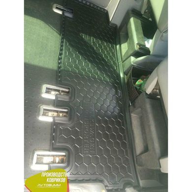 Купить Автомобильные коврики в салон Volkswagen T5 Caravelle 2010- (2-й ряд) без печки (Avto-Gumm) 27830 Коврики для Volkswagen