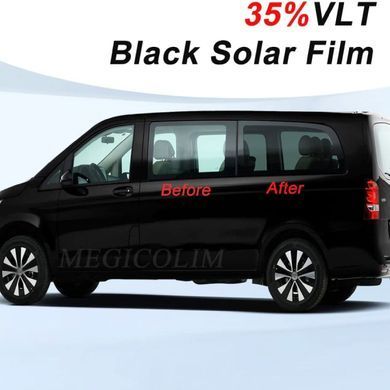Купить Керамическая Тонировочная пленка VLT 35% IR 95% UV 100% Ширина 50 см Длинна 1 Метр Атермальная (NC50100) 101256 Пленка тонировочная