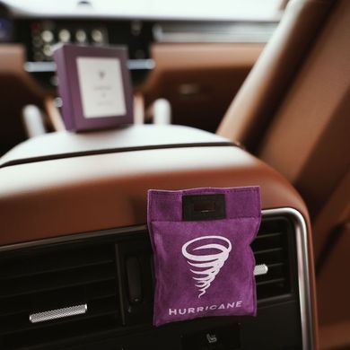 Купити Ароматизатор автомобільний арома саші Hurricane Purple Standart ручної роботи 57705 Ароматизатори Hurricane Premium