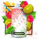 Купить Fruits BC 18000 25ml Strawberry Kiwi (Клубника Киви) Два режима 67618 Одноразовые POD системы