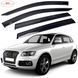 Купити Дефлектори вікон вітровики HIC для Audi Q5 2008-2017 Оригінал (AU07) 60280 Дефлектори вікон Audi - 1 фото из 4