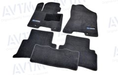 Купити Автомобільні килимки ворсові Hyundai Tucson (TL) 2015-2020 Premium Чорні 33366 Килимки для Hyundai