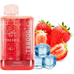 Купити Преміум TE 6000 Flavors Strawberry Ice Полуниця з льодом 66466 Одноразові POD системи