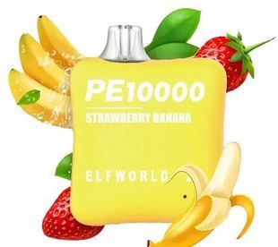 Купити ЕІf Ваг World PE10000 POD 5% Strawberry banana Полуниця Банан (Підряджається) 83478 Одноразові системи
