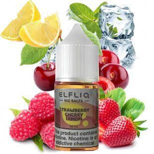 Купить ЕІf Lіq жидкость 30 ml 50 mg Strawberry Cherry Lemon Клубника Вишня Лимон 80185 Жидкости от EL