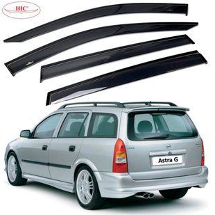 Купить Дефлекторы окон ветровики HIC для Opel Astra G Combi 1998-2008 Oригинал (OP05-01) 60275 Дефлекторы окон Opel