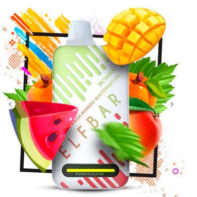 Купить Fruits BC 18000 25ml Peach Mango Watermelon (Персик Манго Арбуз) Два режима 67613 Одноразовые POD системы