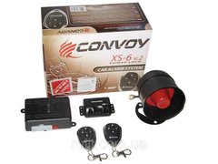 Купить Автосигнализация Convoy XS- 6 v2 / одностороняя с силовым выходом / сирена 6 тональная / турботаймер / режим 25554 Односторонняя ( 9мес. гарантии )