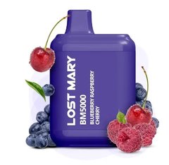 Купить Lost Mary BM5000 Blueberry Raspberry Cherry - Черника Малина Вишня 66420 Одноразовые POD системы