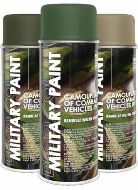 Купить Камуфляжная аэрозольная краска Deco color Military Paint Ral 400 мл антибликовая (1019) 58884 Краски аэрозольные