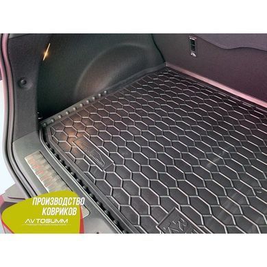 Купити Автомобільний килимок в багажник Renault Kadjar 2016- / Гумовий (Avto-Gumm) 28716 Килимки для Renault