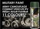 Купить Камуфляжная аэрозольная краска Deco color Military Paint Ral 400 мл антибликовая (1019) 58884 Краски аэрозольные - 3 фото из 3