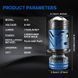 Купить LED лампы автомобильные H4 Mini 140W 16000LM 6000K 4570+4570 Module 9-30V (Линзованные D37 мм С Обманкой Canbus) F90 95029 LED Лампы PRO Линзованные - 5 фото из 8