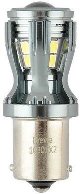 Купити LED автолампа PowerPro 12/24V P21W 14x2835SMD 350Lm 6000K CANbus Оригінал BA15s 2 шт (10301X2) 40195 Світлодіоди - Brevia