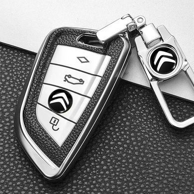 Купить Наклейка с логотипом Citroen для автоключей d=15 мм Пластиковая объемная (Завод) 89367 Наклейки на автомобиль